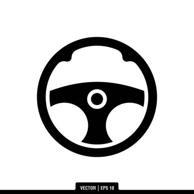 Beyaz arkaplanda el tekerleği izole, basit vektör illüstrasyonu