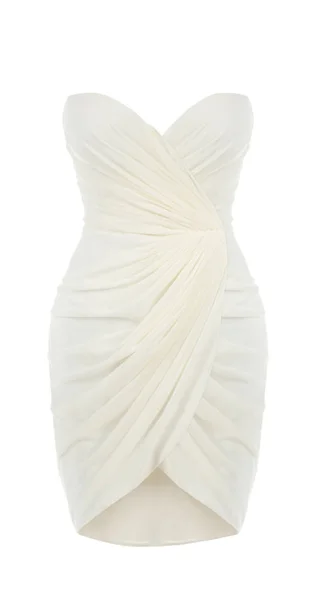 Luxuoso Vestido Noiva Bonito Sombra Delicada Com Chiffon Rendas Brilhos — Fotografia de Stock