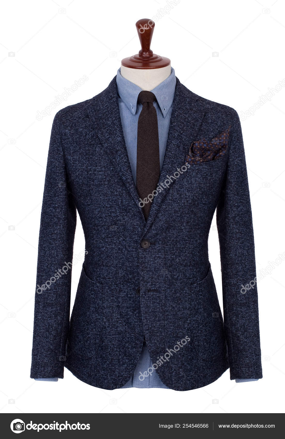 light blue shirt dark blue pants