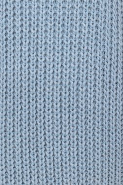 Örme mavi malzeme, doku, arka plan, tasarım için