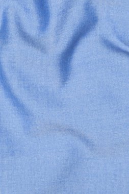 Klasik erkek takım elbise için güzel soluk mavi kumaş, yerde yatıyor, biraz monte, mock-up, tasarım, arka plan için