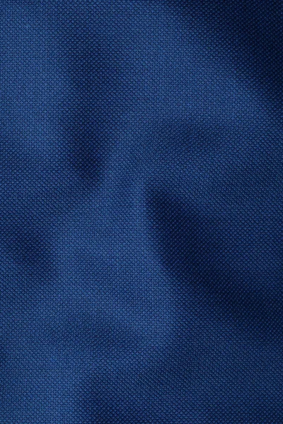 Hermosa Tela Azul Liso Para Traje Clásico Los Hombres Acostado —  Fotos de Stock