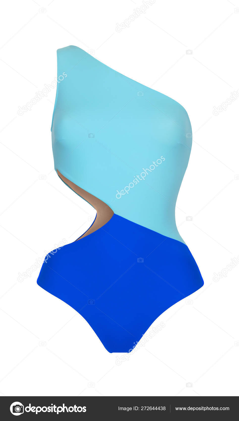 neon blue swimsuit