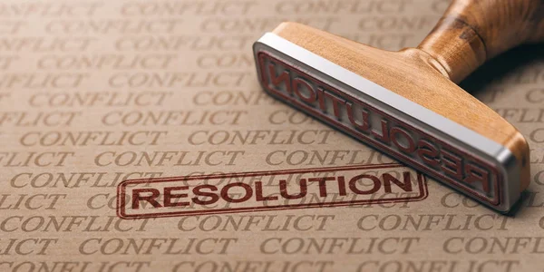 Conflict resolution — Stock Photo, Image