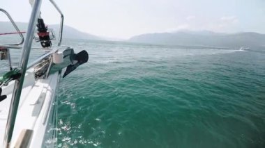 Adriyatik Denizi'ndeki yatta