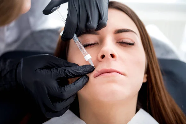 Enlarging Lips Cosmetic Clinic — Stock Photo, Image