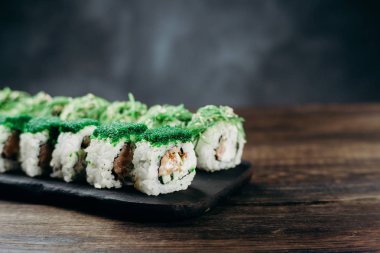 Ahşap Tepsi, kopya alanı hizmet kümesi suşi rulo