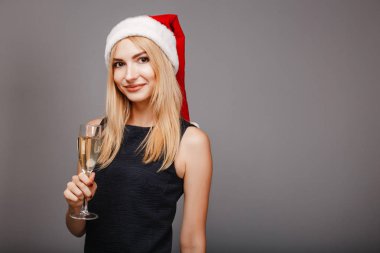 içki Şampanya kutlama mutlu genç kadın