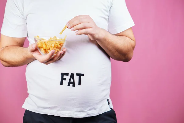 Comer en exceso, comida rápida, glotón, comida chatarra —  Fotos de Stock
