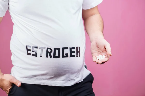 Hormonale onbalans, oestrogeen niveau, gezondheidszorg — Stockfoto