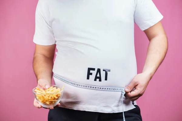 Comer en exceso, comida grasa, glotón, comida chatarra —  Fotos de Stock