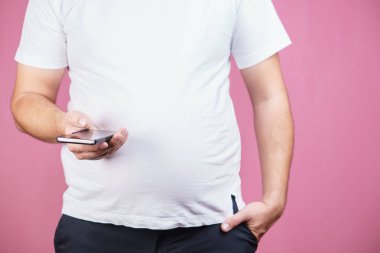 fiziksel aktivite, smartphone ile şişman adam eksikliği