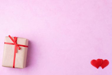 Sevgiliye arka plan, tebrik kartı, sürpriz