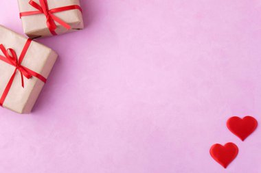 Sevgililer günü tebrik kartı mockup arka plan,