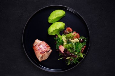 Türkiye, salata, brokoli püresi ile sebze yemek