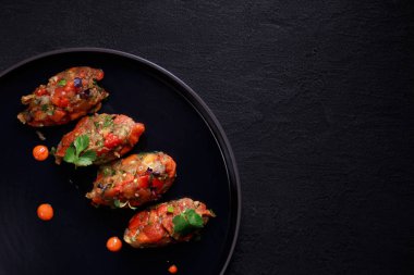 ajapsandal geleneksel Gürcü Sebze Güveç