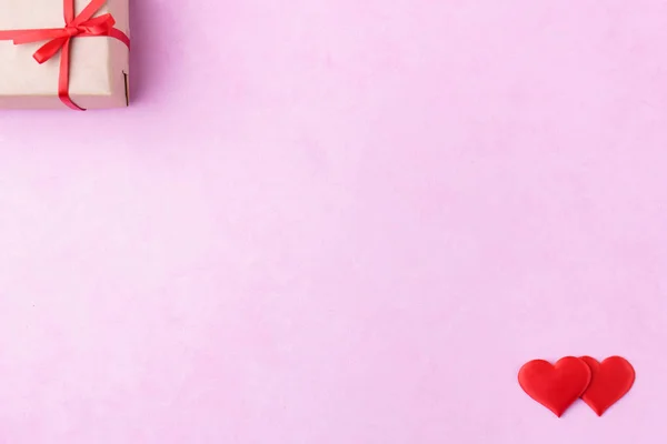 День святого Валентина фон, макет поздравительной открытки — стоковое фото