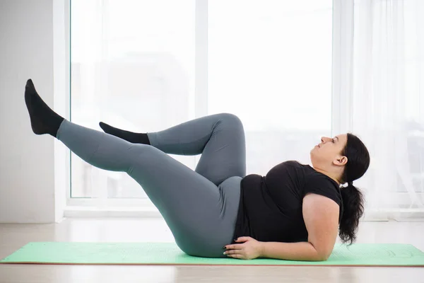 Estilo de vida saludable, deporte, pérdida de peso, tabata — Foto de Stock