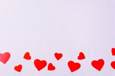 Sevgililer günü kutlama, tebrik kartı mockup