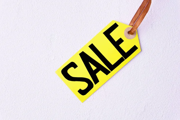 seasonal sale, price tag on white background