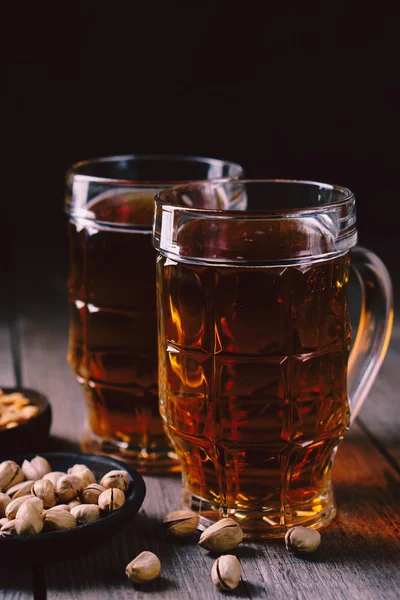 Öl och snacks. part, restaurang, pub, bar mat — Stockfoto