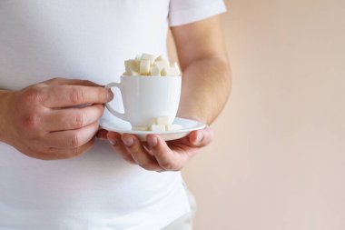Gıda tatlı ve kalori içeriği. sağlıksız beslenme