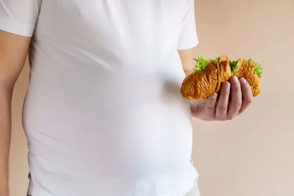 不健康な肥育食品、高カロリーの軽食 — ストック写真