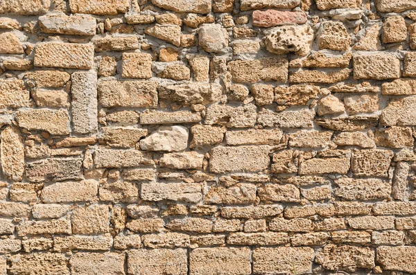 yaşlı kireçtaşı duvar