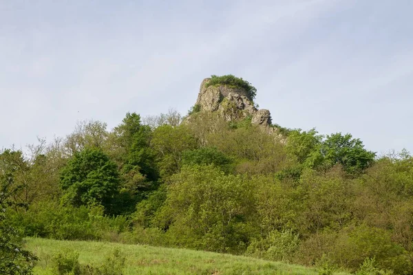 Ruinas Del Castillo Hajnacka Eslovaquia — Foto de Stock