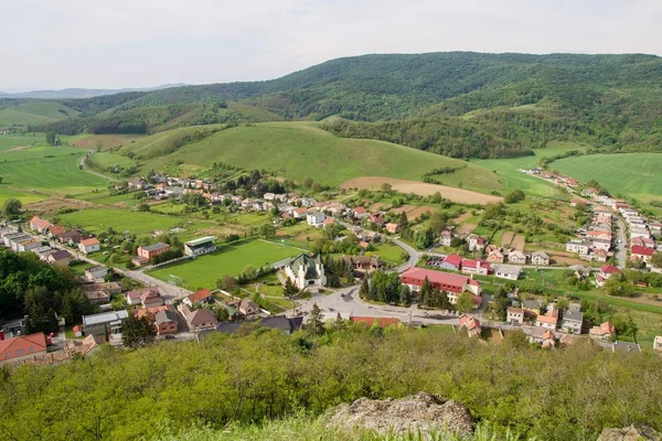 Blick Auf Hajnacka Slowakei — Stockfoto