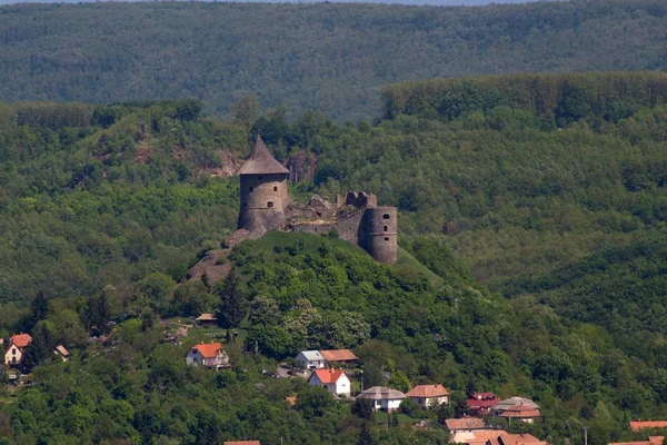 Vue Château Somoska Slovaquie — Photo