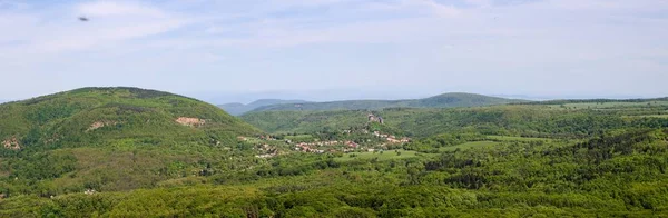 Vista Castelo Somoska Eslováquia — Fotografia de Stock