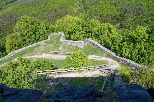 Замок Сальго Венгрии — стоковое фото
