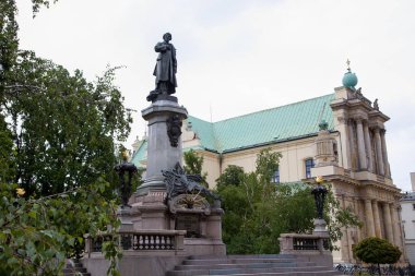 Adam Mickiewicz Varşova, Polonya, Avrupa'nın heykeli