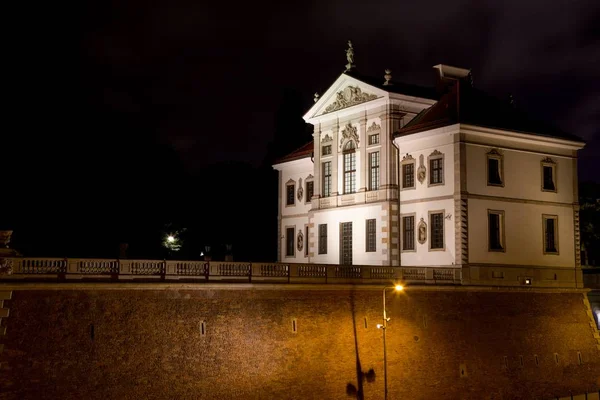 Frederic Chopin Museum Βράδυ Βαρσοβία Πολωνία — Φωτογραφία Αρχείου