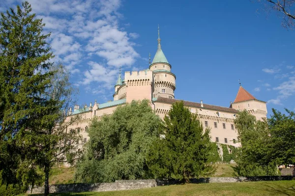 Castelo Bojnice Eslováquia Europa — Fotografia de Stock