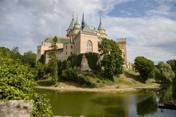 Castello Bojnice Slovacchia Europa — Foto Stock