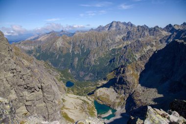 Görüntüler Rysy, High Tatras Ulusal Parkı, Slovakya