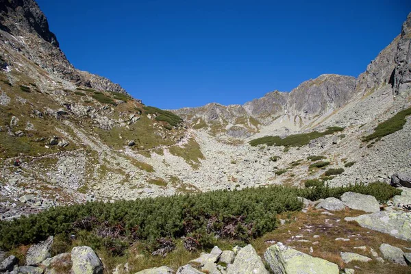 Hihikg Parku Narodowym Tatry Wysokie Słowacja — Zdjęcie stockowe