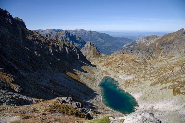 Utsikt Från Vychodna Vysoka High Tatras Nationalpark Slovakien — Stockfoto