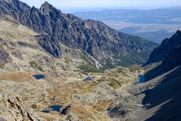 Grande Vale Frio Parque Nacional High Tatras Eslováquia — Fotografia de Stock