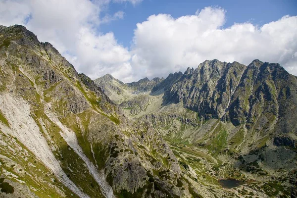 Вид Predne Solisko High Tatras National Park Словаччина — стокове фото
