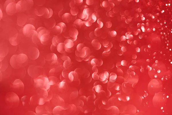 Fondo Resplandeciente Abstracto Rojo Festivo Con Luces Desenfocadas —  Fotos de Stock