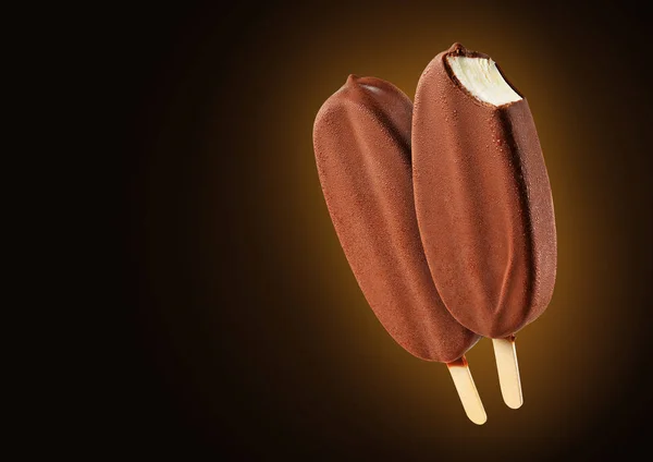 Paletas de chocolate otros negros — Foto de Stock