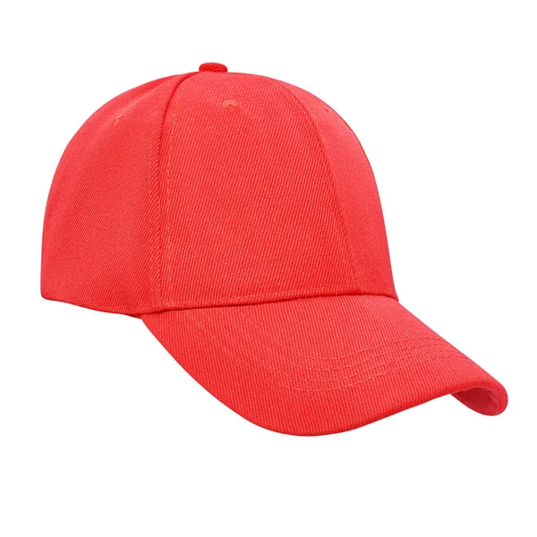 Το κόκκινο καπέλο του μπέιζμπολ απομονώθηκε — Φωτογραφία Αρχείου