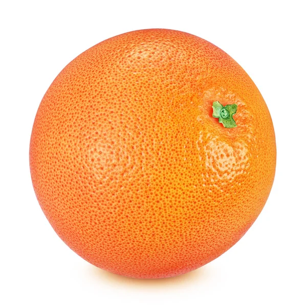 Whole grapefruit isolated on white background — Stock Photo, Image
