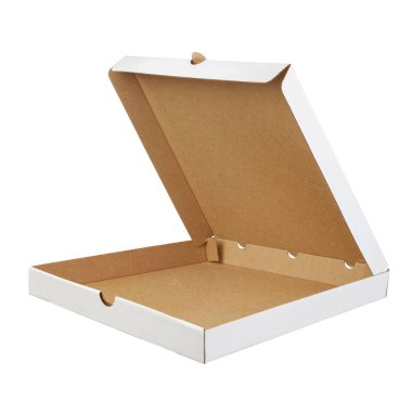 Pizza izole için konteyner