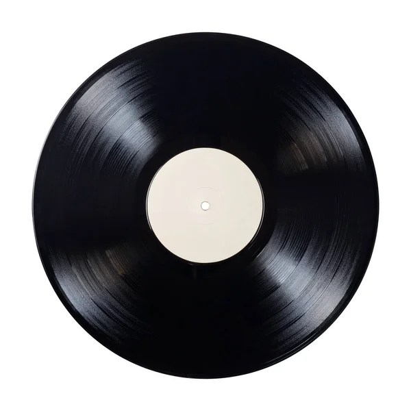 Close Shot Inch Vinyl Record Groove Macro Photo — Stock Photo, Image