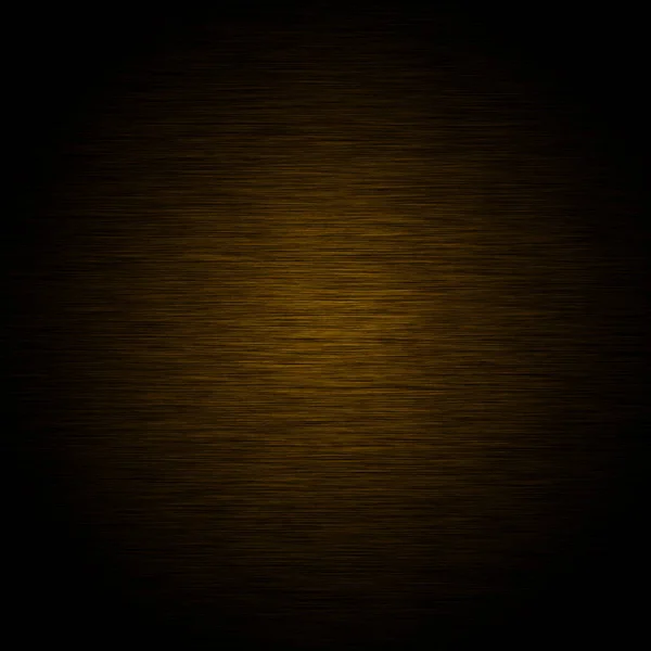Donker Geborsteld Geel Zwart Metallic Textuur Achtergrond — Stockfoto