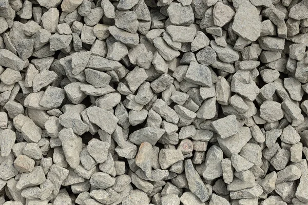 Heap Crushed Stone Angular Rock Texture Background — Stock Photo, Image